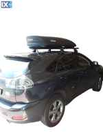 Μπαρες για Μπαγκαζιερα - Kit Μπάρες οροφής Σιδήρου - Πόδια MENABO - Μπαγκαζιέρα MENABO Marathon 460 Dark για Lexus RX (400) 2003-2009 3 τεμάχια
