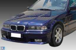 BMW ΣΕΙΡΑ 3 E36 1991-1998 ΦΡΥΔΑΚΙΑ V.2 (FLUSH) ME ΦΛΑΣ ΑΠΟ ΜΑΥΡΟ ABS ΠΛΑΣΤΙΚΟ MOTORDROME - 2 ΤΕΜ.
