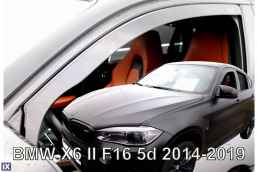 ΣΕΤ ΑΝΕΜΟΘΡΑΥΣΤΕΣ ΑΥΤΟΚΙΝΗΤΟΥ ΓΙΑ BMW X6 F16 5D 2014-2019 ΑΠΟ ΕΥΚΑΜΠΤΟ ΦΙΜΕ ΠΛΑΣΤΙΚΟ HEKO - 4 ΤΕΜ.