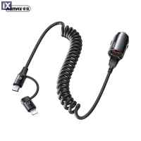 REMAX RCC356 45W Lighting - Type-C FAST CAR CHARGER